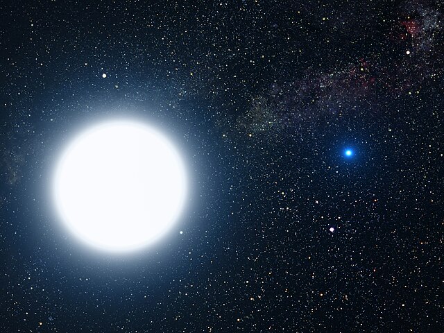 Sirius binary stars